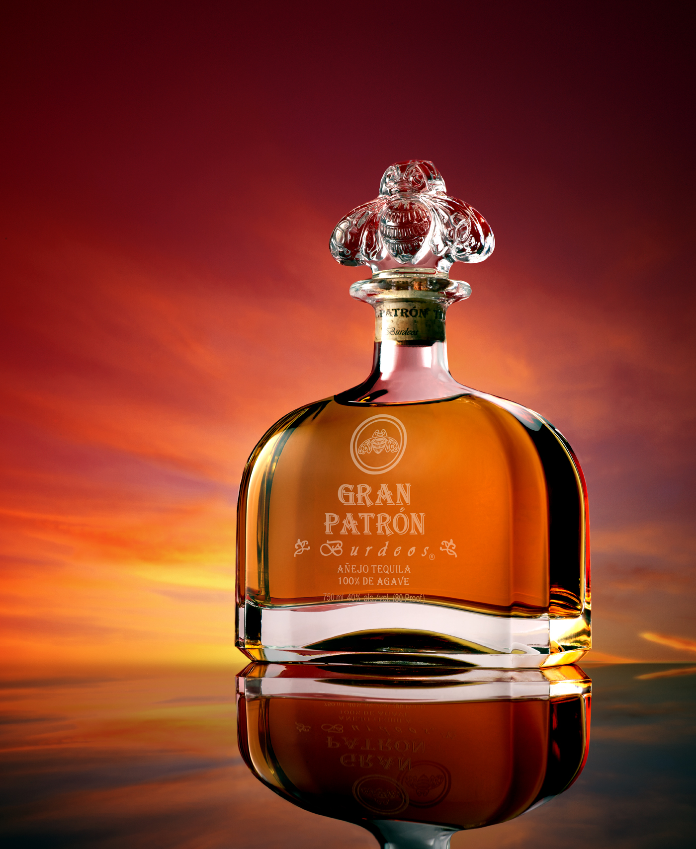 PATRON GranBurdeos 2016 Bottle FrontAngle SKY